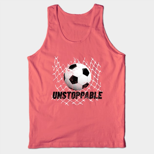 Unstoppable - soccer champion Tank Top by SW10 - Soccer Art